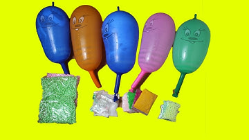 Making Slime with Funny Balloons #3 - Satisfying Slime video