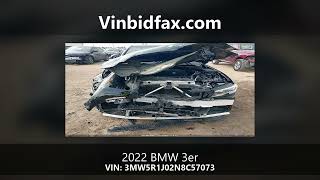 3MW5R1J02N8C57073 | 2022 BMW 3er