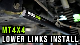 Lower Link installation for GX460, GX470, 4Runner, FJ Cruiser, and Land Cruiser