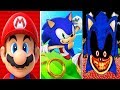 Super Mario Run Vs Sonic Dash Vs SONIC EXE Dark Souls 
