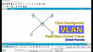 Tutorial - Cara Konfigurasi VLAN pada Cisco Packet Tracer (Untuk Pemula)