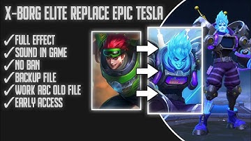 Script X-borg elite to EPIC TESLA MENIAC | Full effect | No password