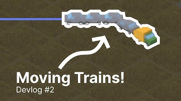Making Trains for my game! | Devlog 2 City/Factory Sim