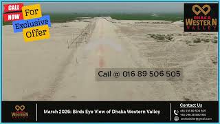 DWV Bird’s Eye View Update | March 2026 | Rapid Development & 80-Foot Road Progress