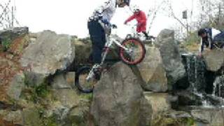 エコクラシック バイクトライアル -寺井選手練習 2008