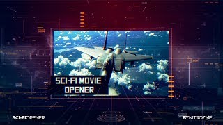 Sci-Fi Opener | After Effects Template | Video Displays