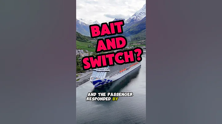 Princess Cruises Accused of Bait & Switch!