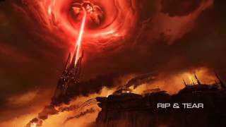 Video thumbnail of "DOOM  Rip and tear + DOGMA intro"