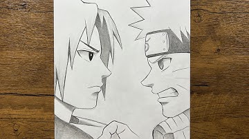 Naruto vs Sasuke Drawing – Ultimate Anime Art Tutorial for Fans