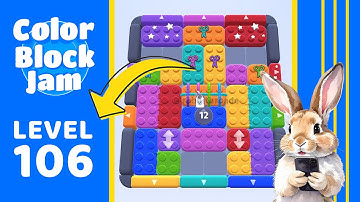 Color Block Jam Level 106 Solution Walkthrough