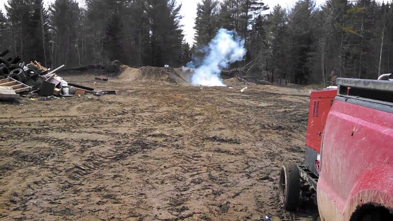 Blowing up a washing machine YouTube