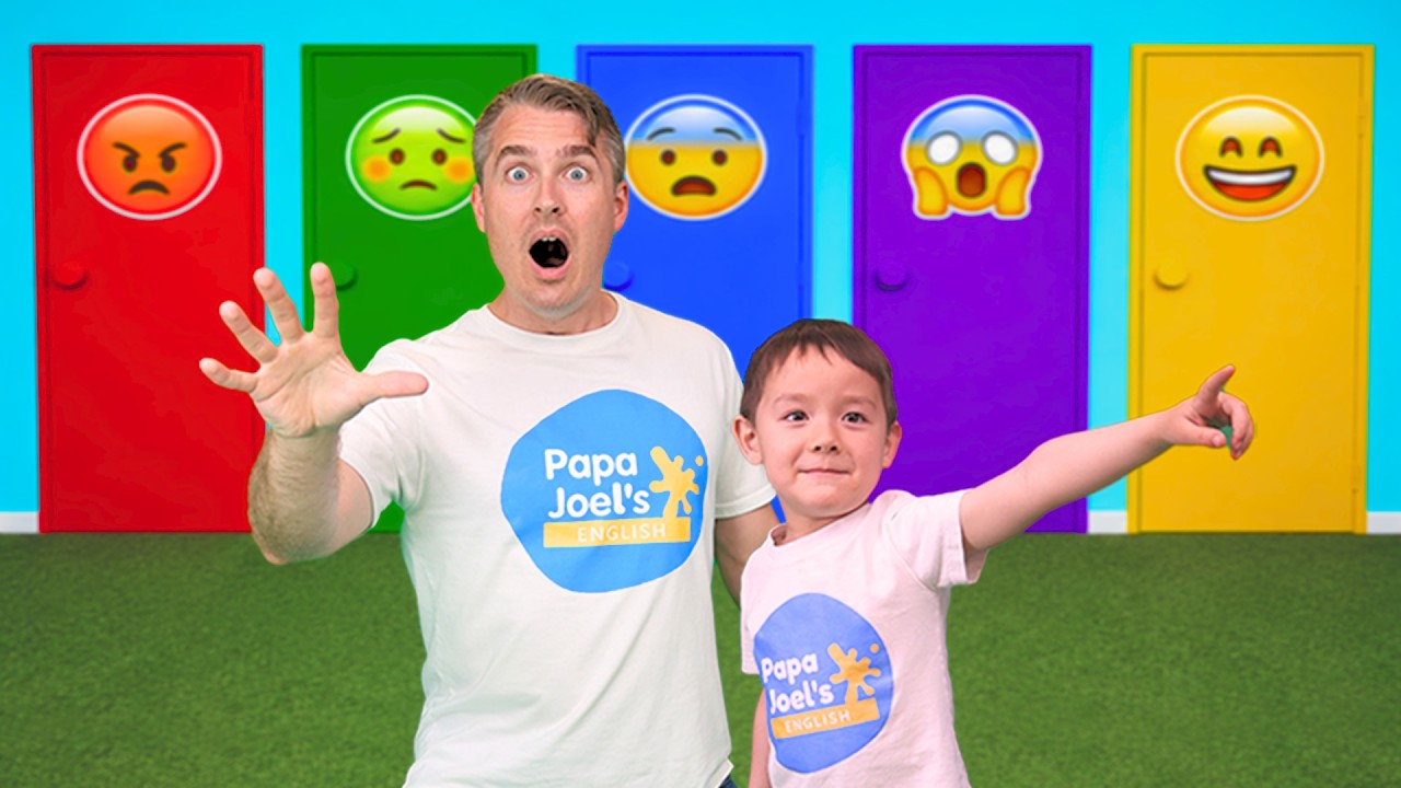Papa Joel Learns Emoji Doors Adventure - YouTube