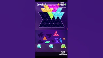Block triangle puzzle challenger level 09