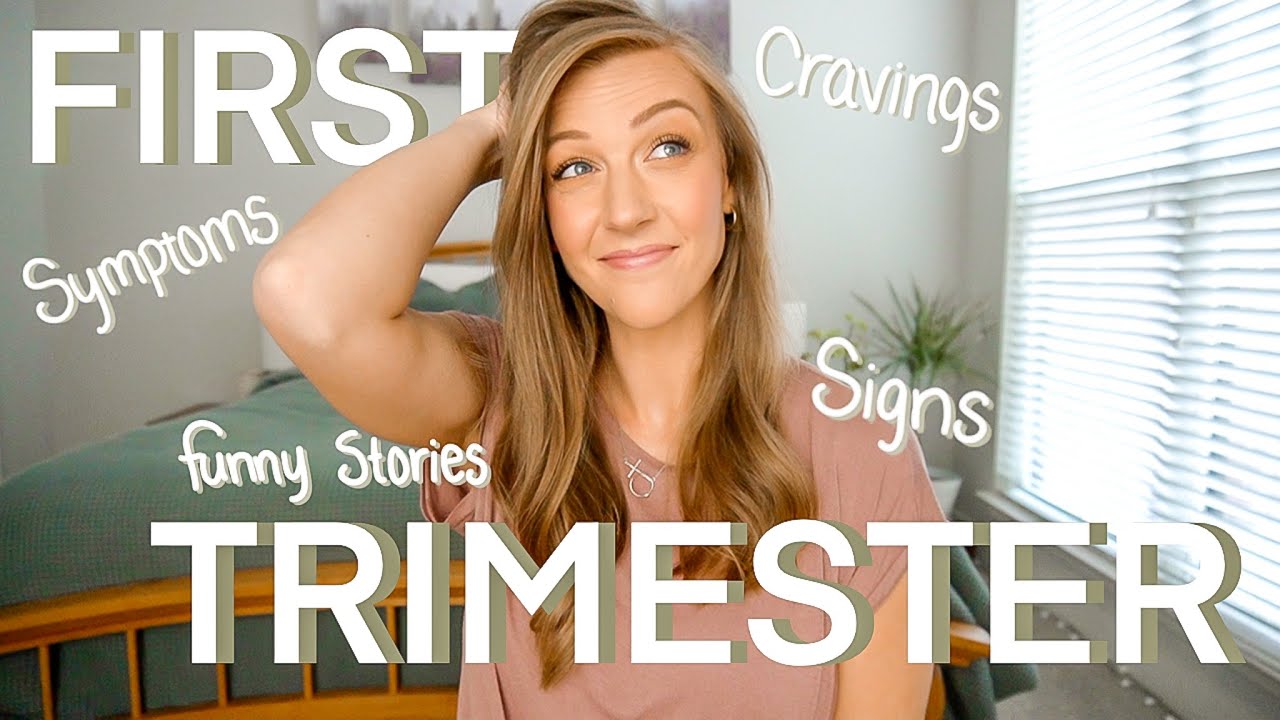 MY FIRST TRIMESTER PREGNANCY RECAP | all the weird symptoms, cravings, anxiety & more!!