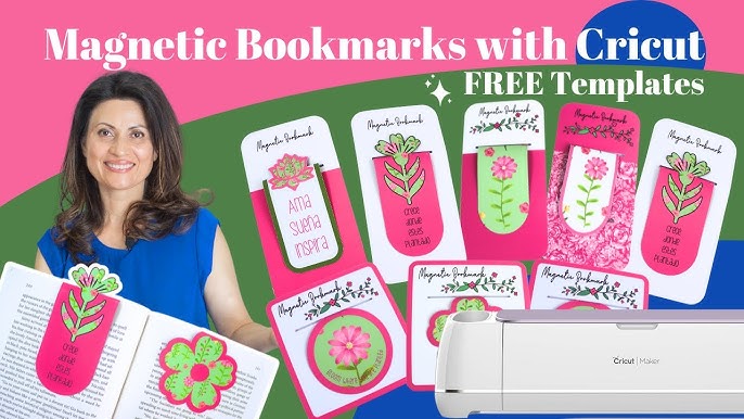 How to Make Magnetic Bookmarks with the Cricut Joy Xtra - Michelle's Party  Plan-It