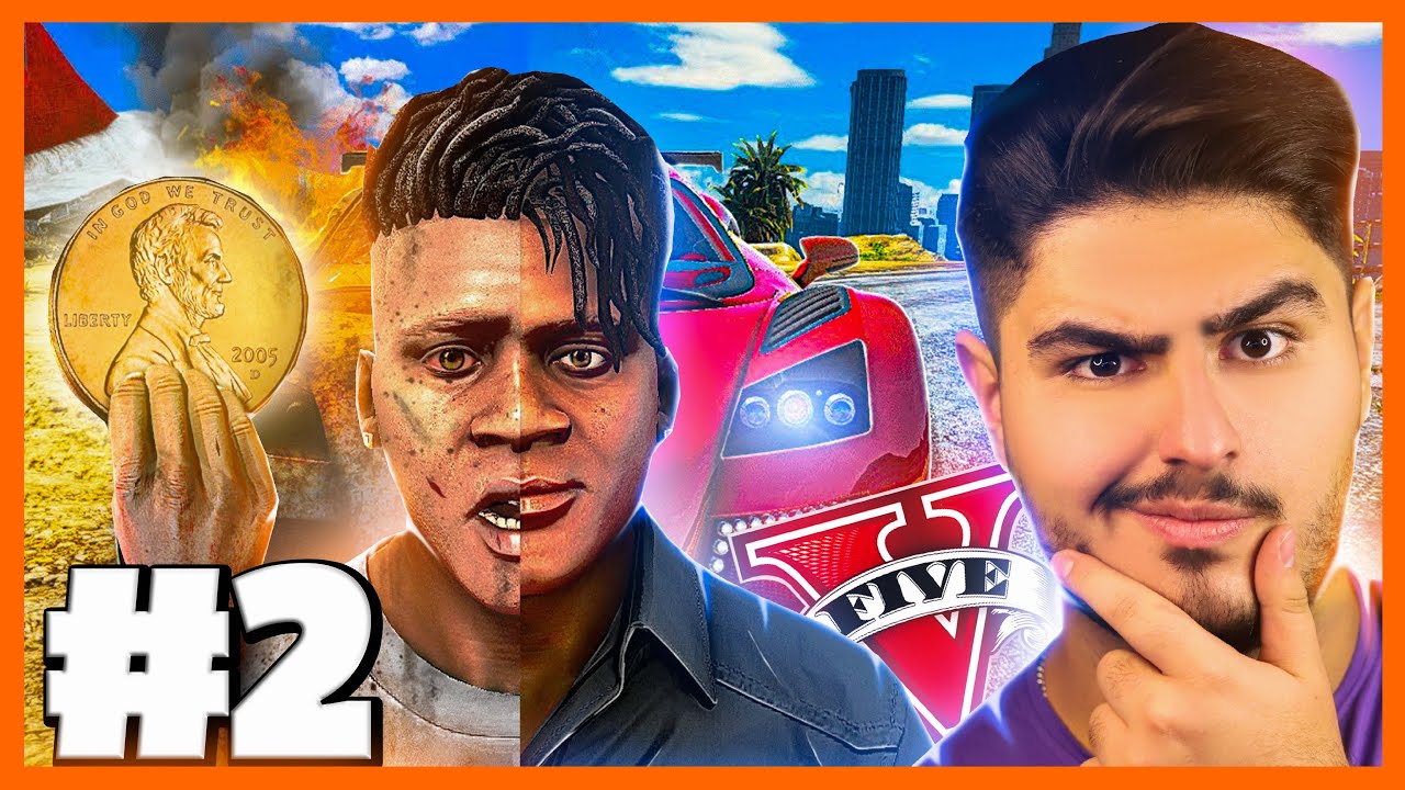 💲چالش 24 ساعت پول 1 دلار به 1 میلیون دلار برسون در جی تی ای