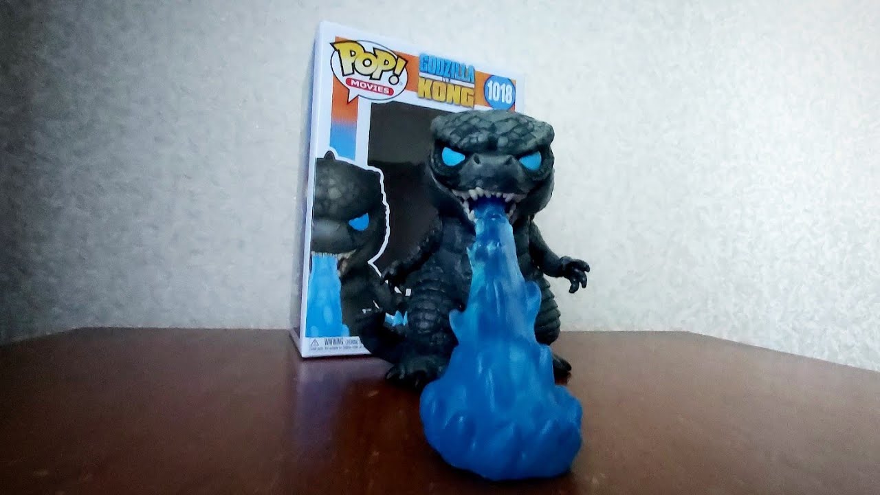 Распаковка и обзор фигурки Funko POP, HEAT RAY GODZILLA, по фильму GODZILLA VS KONG.