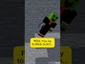 POV: you try to do a water bucket clutch #minecraft #minecraftanimation