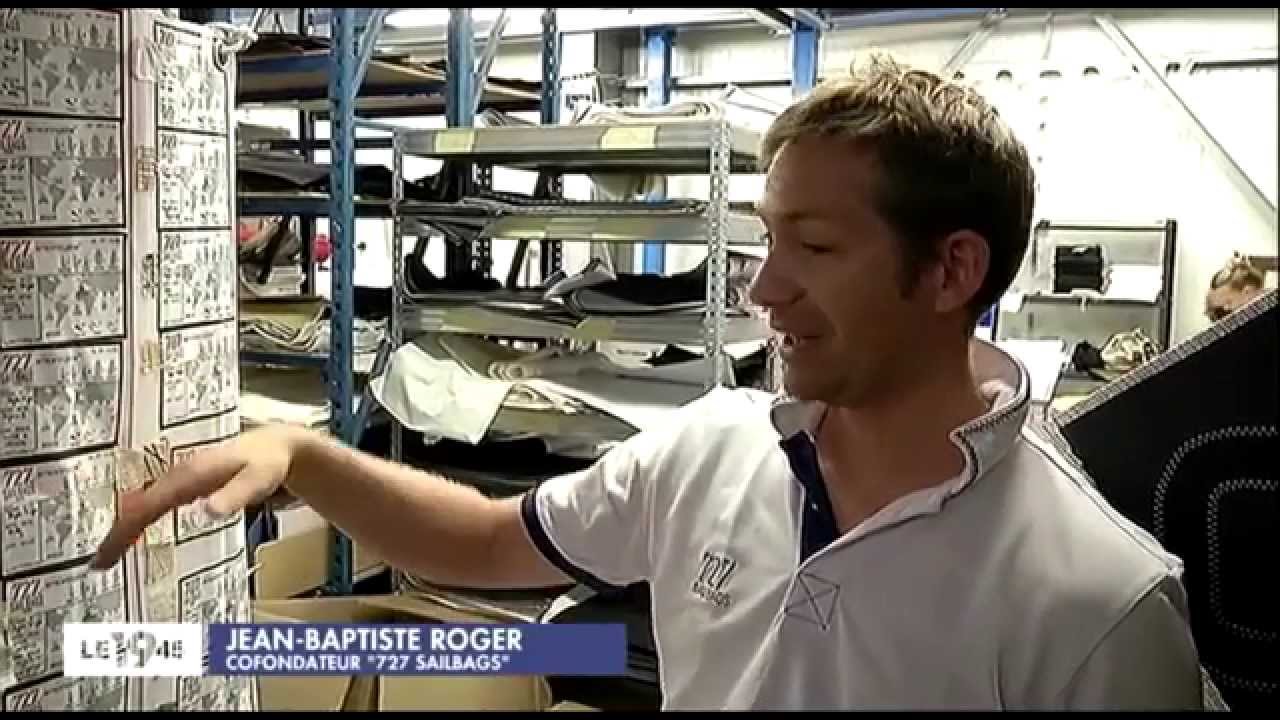 Reportage M6 - le recyclage des voiles de bateaux // 727 Sailbags
