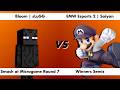 Bloom | sLuGG (Steve) vs EMW Esports 2 | Saiyan (Mario) | Winners Semis | Smash at Microgame Round 7