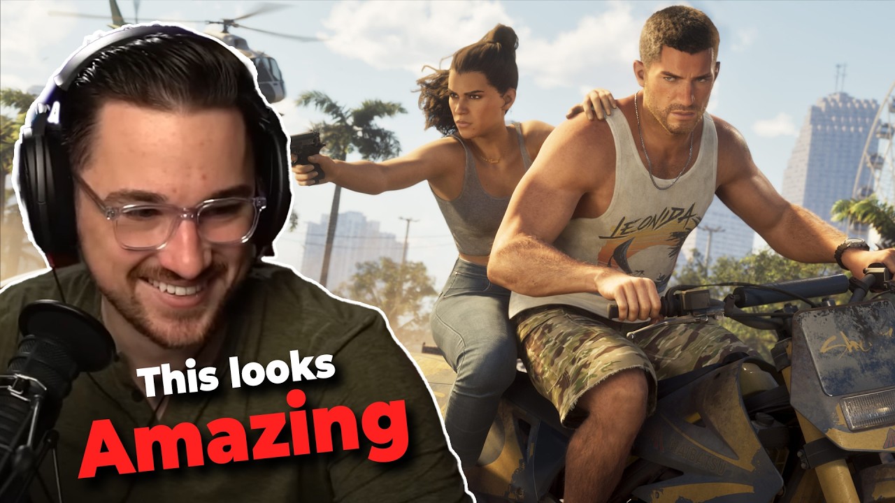 'GTA VI' Launch Trailer Dropped! - Luke Reacts