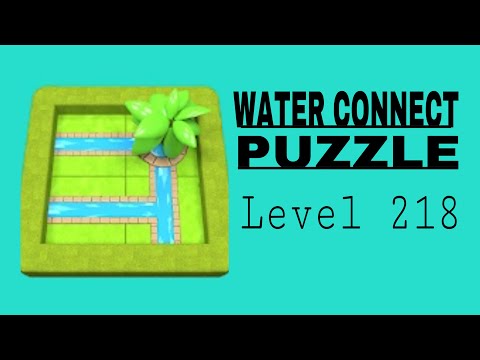 Water Connect Puzzle Level 218 | Walkthrough Solution