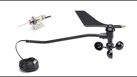 DIY Anemometer with Photoelectric sensor