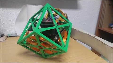 Self balancing cube (cubli) - 3D