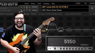 Most Requested Clean Amp Model is FINALLY Here - 5150 Block Letter in Axe Fx III!