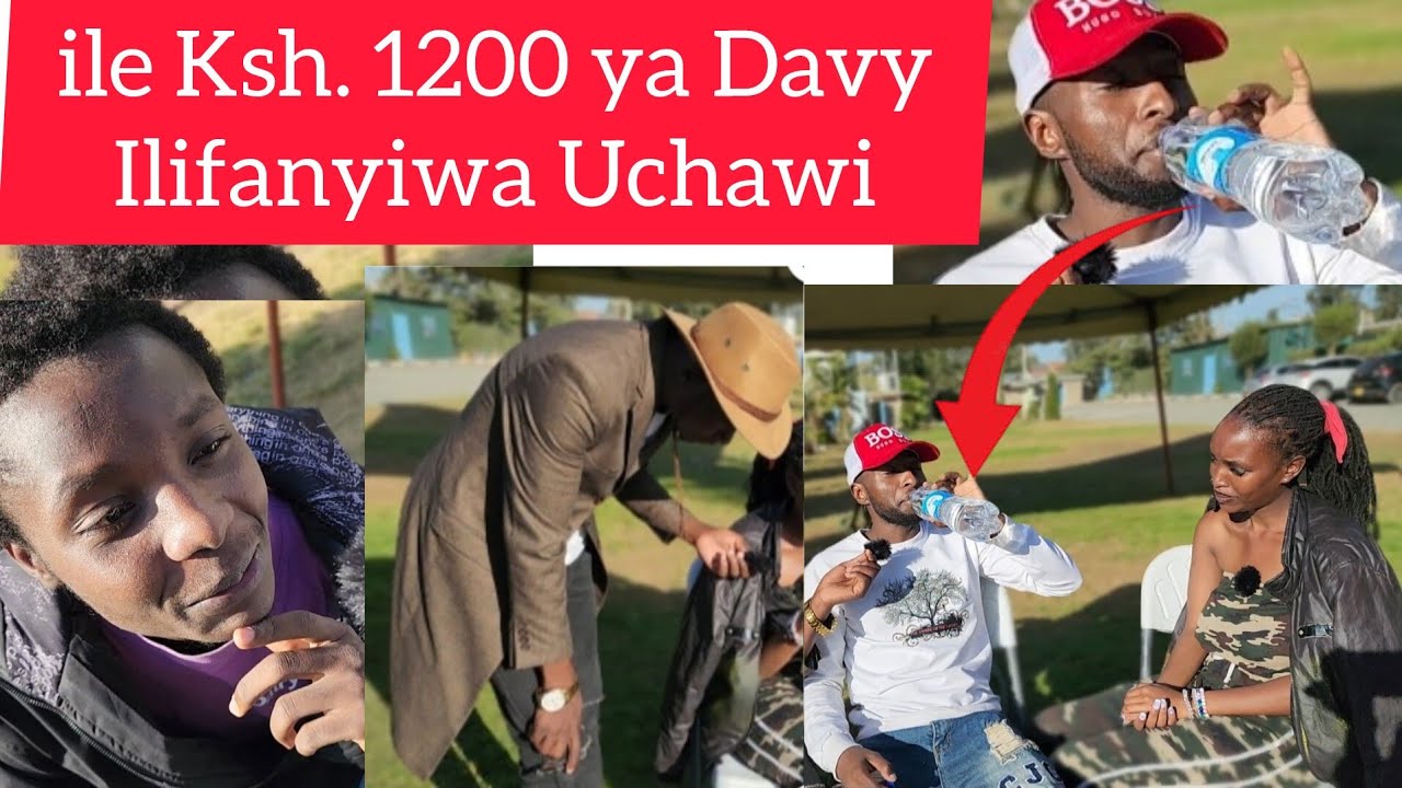 1200 ya davy iko kwa mganga wa kendi maji ya uchawi, bro wa kendi anaenda UK🇬🇧