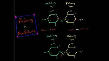 Reducing Sugar vs Non-reducing Sugar (Acetal Hemiacetal) Carbohydrate Biochemistry MCAT