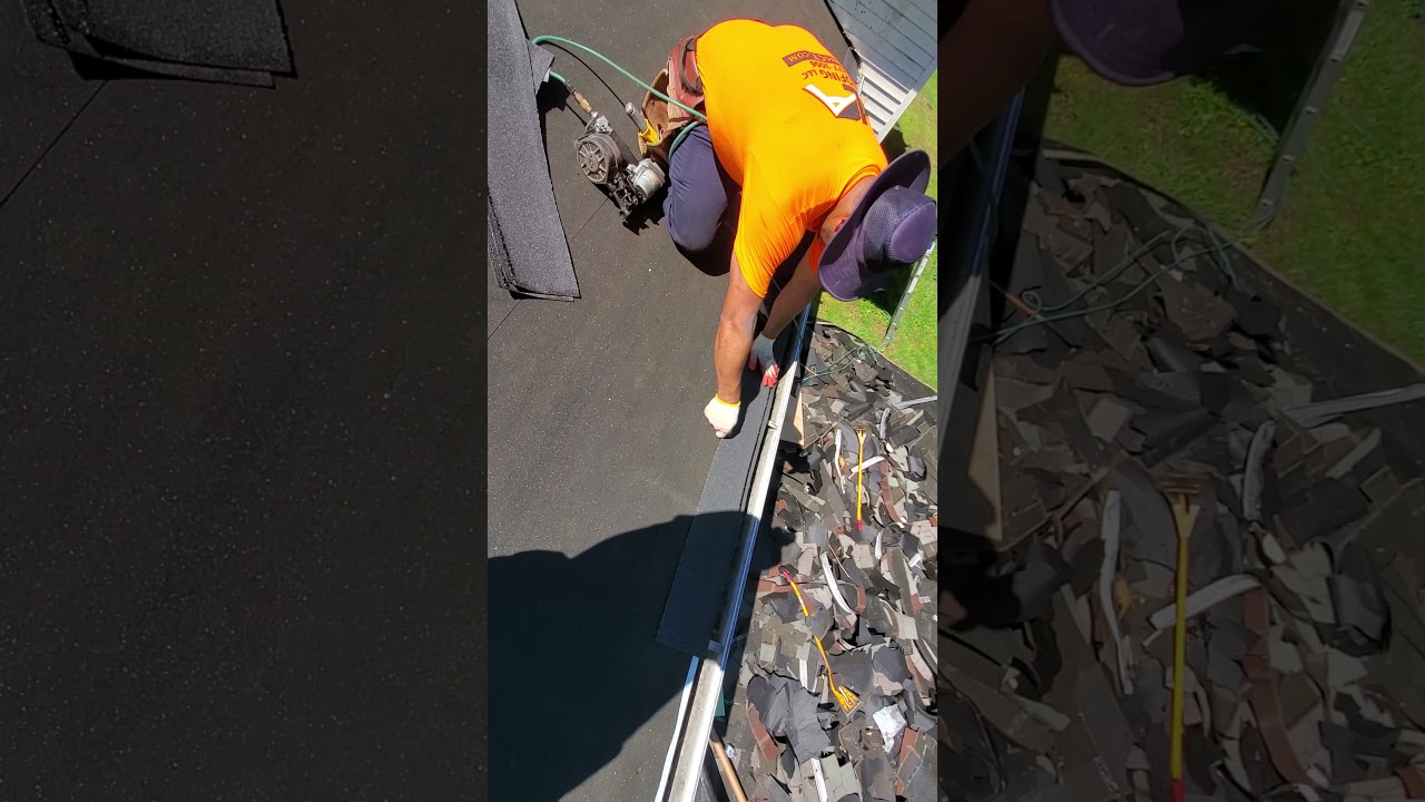 Roof installation process from start to finished