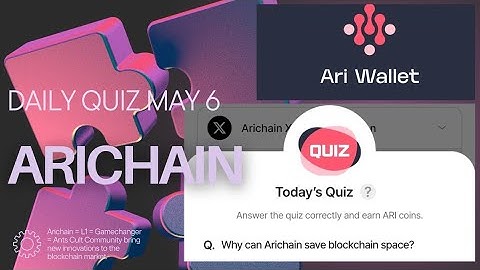 Why can Arichain save blockchain space?