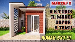 Rumah Mezzanine 5x7 Meter, Lahan Sempit Cocok Nih Buat Rumah Seperti Ini...