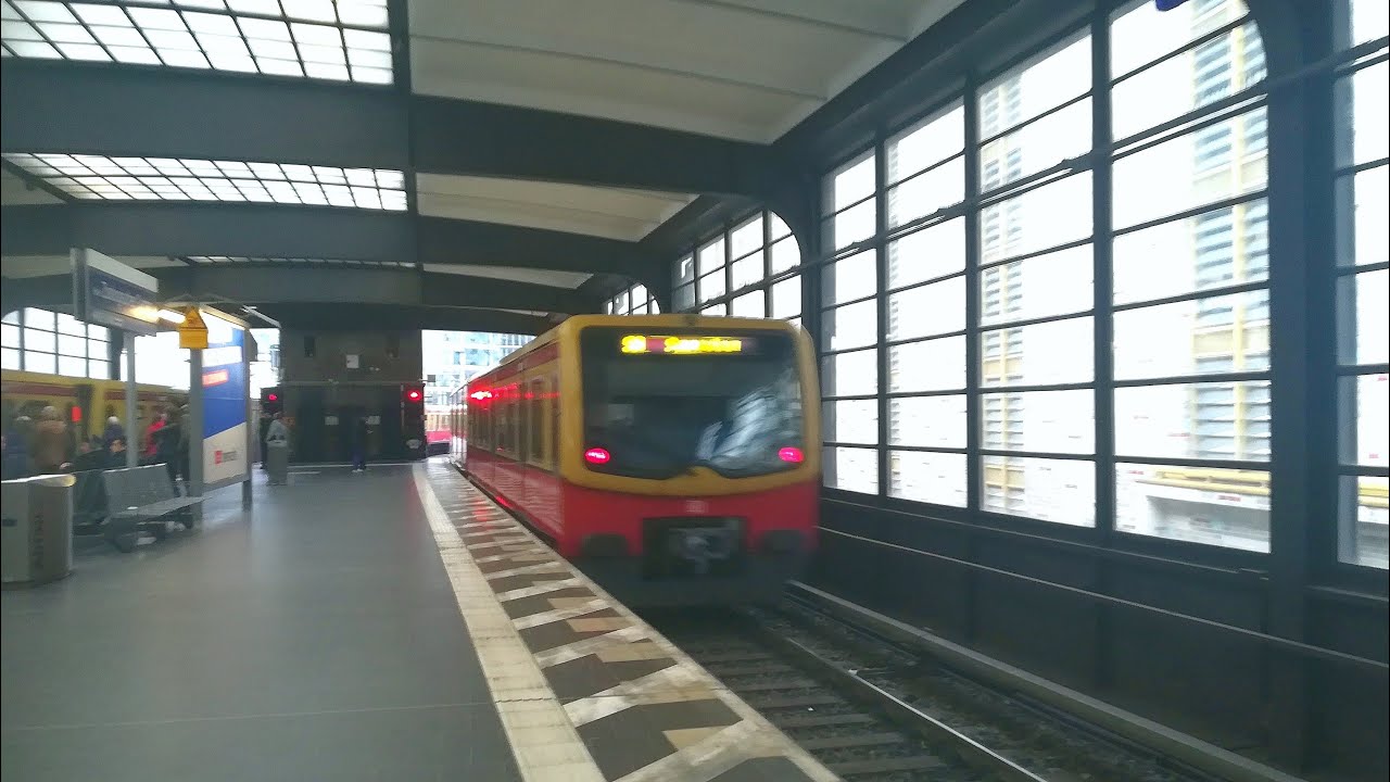S-Bahn Berlin Stadtbahn S9 Warschauer Straße ...