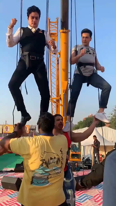 Nirbhay wadhava, Gagan Malik & Dishank Rehearsal Time For Ramleela at Delhi #delhi #ramleela