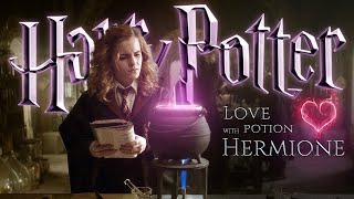 You're making Amortentia Love potion w/ Hermione 💜Ambience + Dialogue - Harry Potter ASMR Valentines