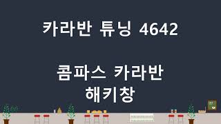 카라반 튜닝작업 / 콤파스 카라반 4642 #해키창