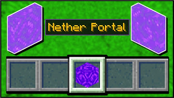 Minecraft Bedrock - Hoe krijg je een Nether Portal-blok! (Mobiel/Xbox/PS/Windows/Switch)