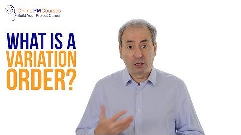 What is a Variation Order (VO)? Project Management in Under 5