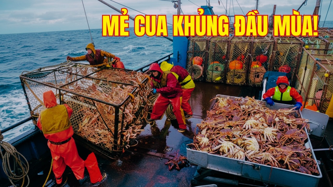 Đánh Bắt Cua Hoàng Đế Alaska Biển Bering | 17 Tiếng Chờ Đợi Và Cái Kết Bùng Nổ: Mẻ Cua Khủng Đầu Mùa