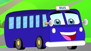 Колеса на автобусе | детские рифмы для детей | автобусная песня в России | The Wheels On The Bus