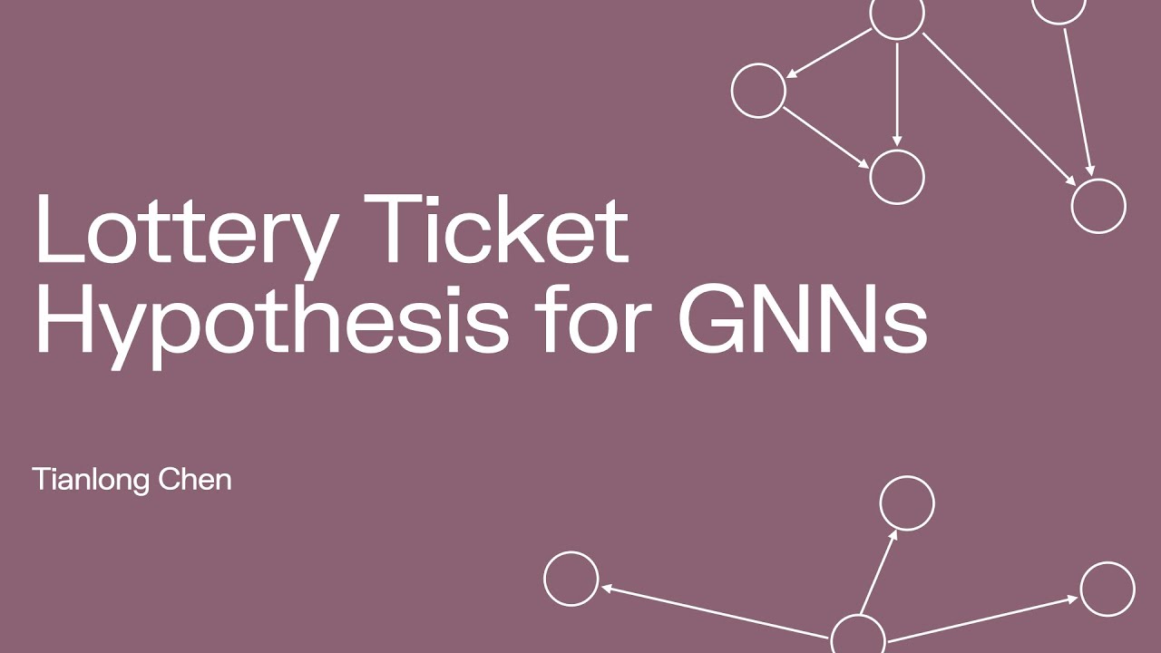 A Unified Lottery Ticket Hypothesis for Graph Neural Networks | Tianlong Chen