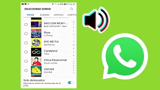 como cambiar el tono de llamada de WhatsApp por una cancion screenshot 3