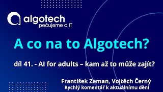 A Co Na To Algotech? Ai Pro Dospělé Zakázaná Strana Technologií, Deepfakes A Budoucnost 18 Obsahu
