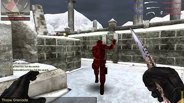 Blackshot Melee Gameplay but got hacker =( #9