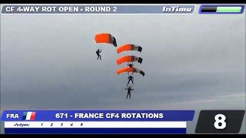 France CF 4 way Rotations Rd 2 Mondial Dubai 2012