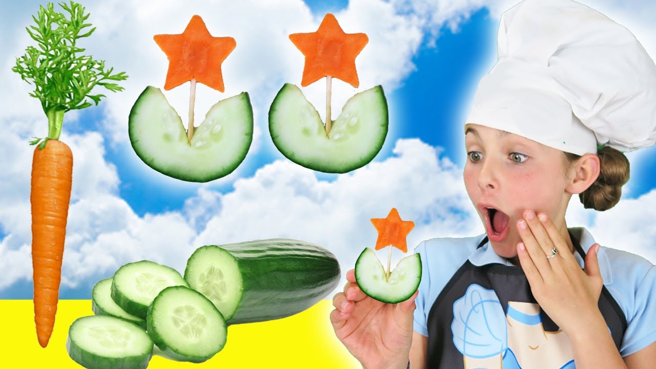 How To Make Healthy Snacks For Kids | Chef Ava Cooking Hacks Snack