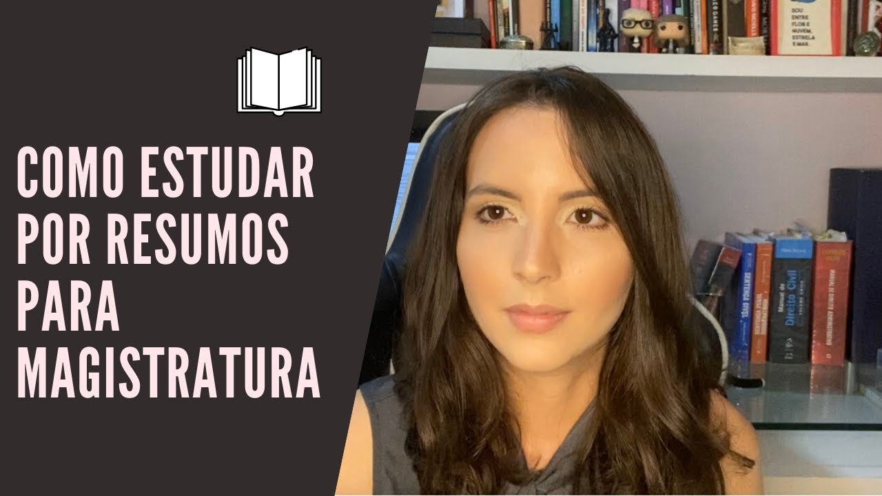 Como estudar por resumos para magistratura.