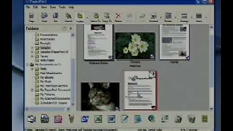 Introduction to PaperPort (Visioneer)_768k.wmv